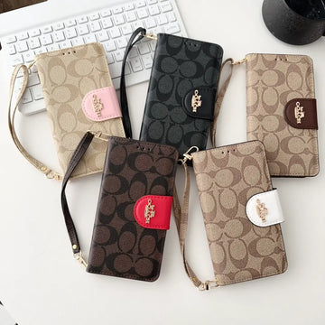 Coach Monogram Leather iPhone Case Bag