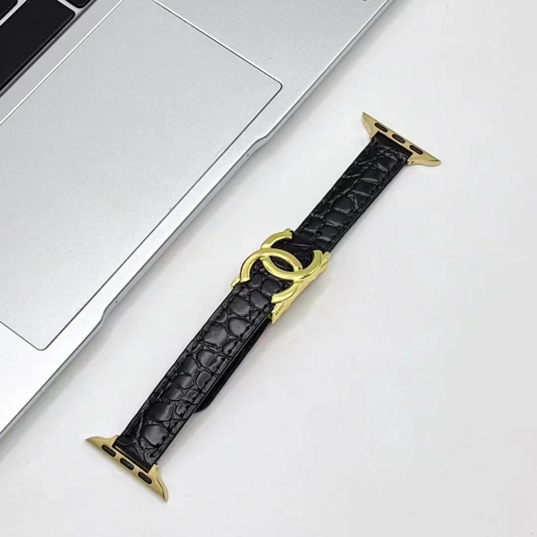 Double-C Leather Strap