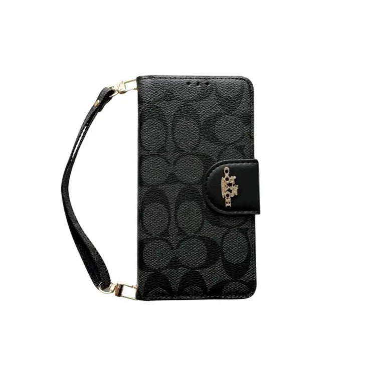 Coach Monogram Leather iPhone Case Bag
