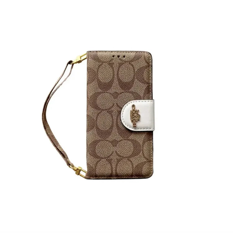 Coach Monogram Leather iPhone Case Bag