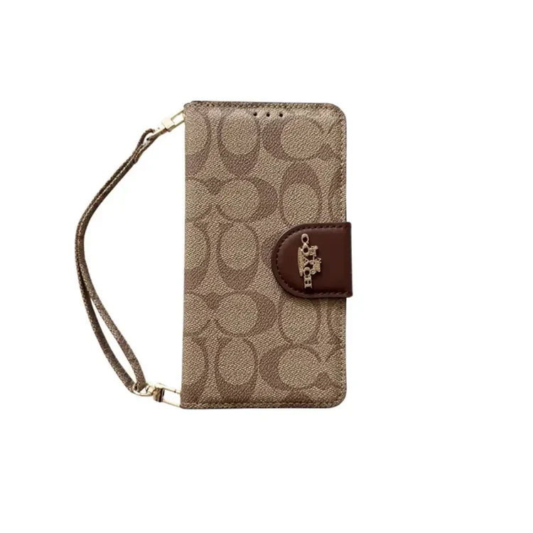 Coach Monogram Leather iPhone Case Bag