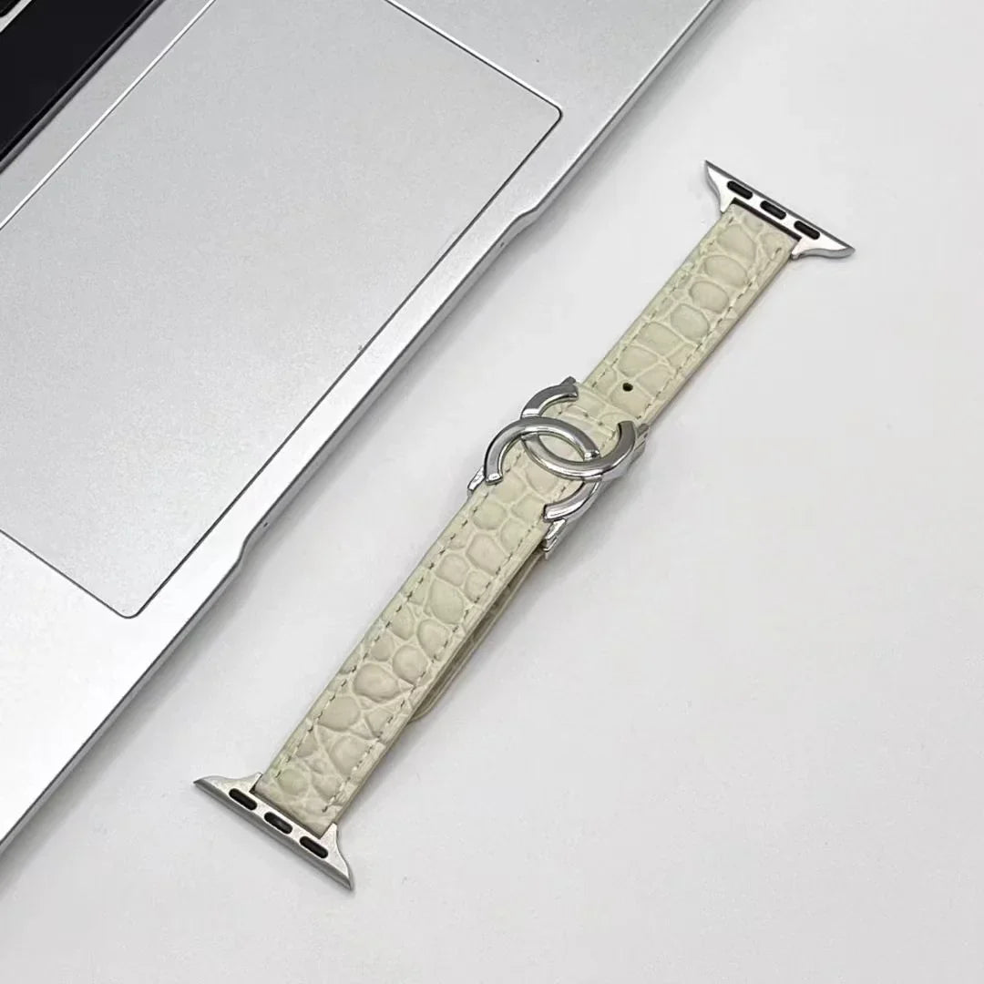 Double-C Leather Strap